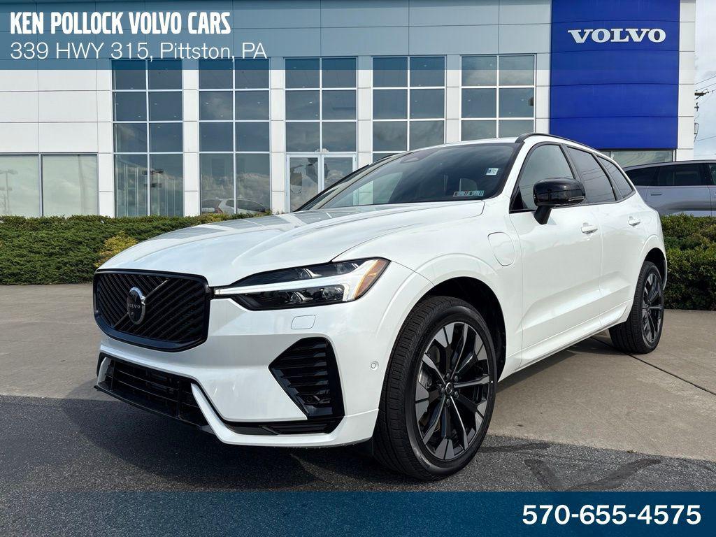 New 2026 Volvo XC60 Plug-In Hybrid Plus, T8 AWD Electric/Gasoline, Dark