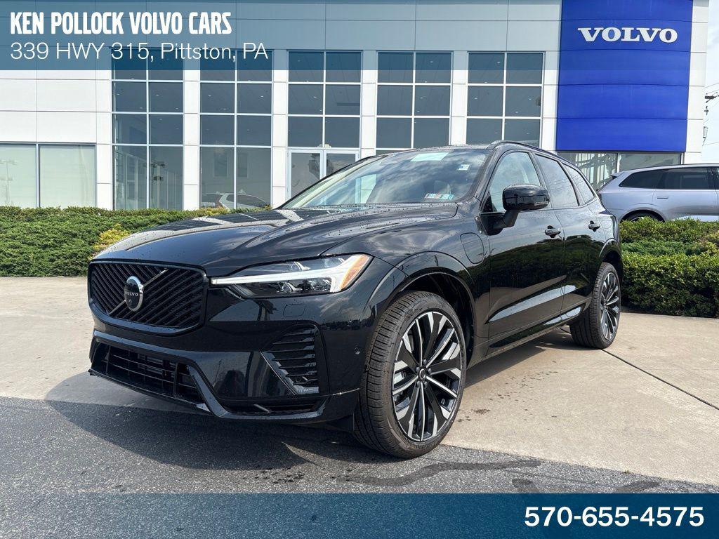 New 2026 Volvo XC60 Plug-In Hybrid Ultra, T8 AWD Electric/Gasoline, Dark