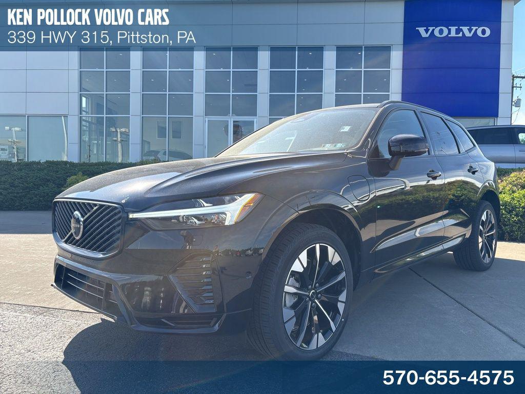 New 2026 Volvo XC60 Plug-In Hybrid Plus, T8 AWD Electric/Gasoline, Dark