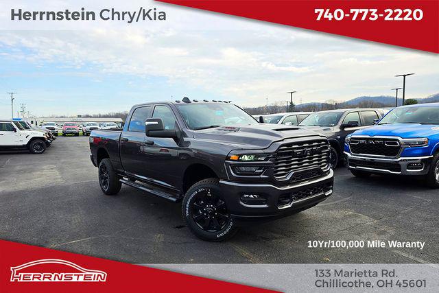 New 2026 RAM 2500 Black Express Crew Cab 4x4 6'4' Box