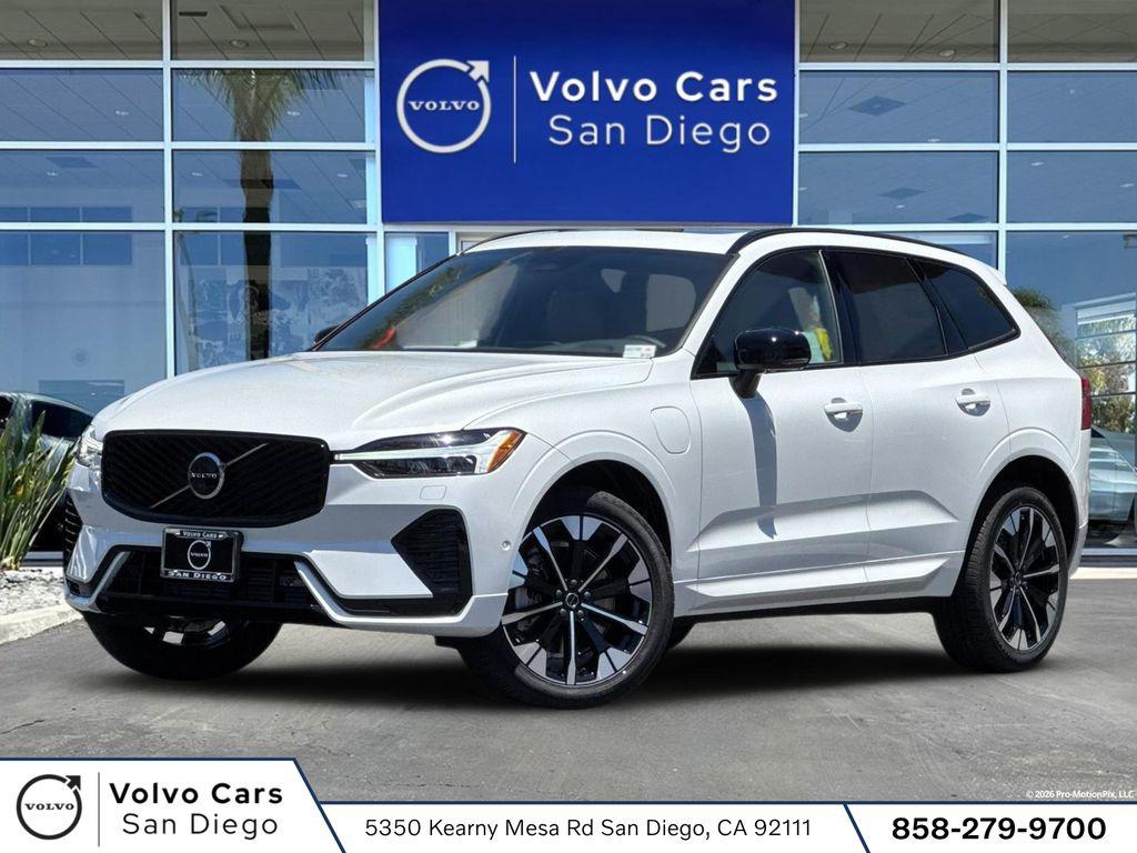 New 2026 Volvo XC60 Plug-In Hybrid Plus, T8 AWD Electric/Gasoline, Dark