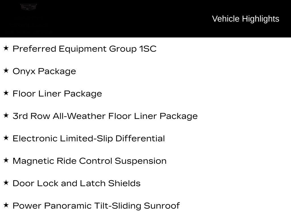 New 2026 Cadillac Escalade ESV Sport
