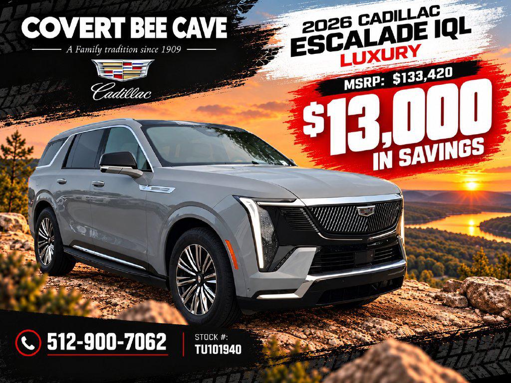 New 2026 Cadillac Escalade IQL Luxury