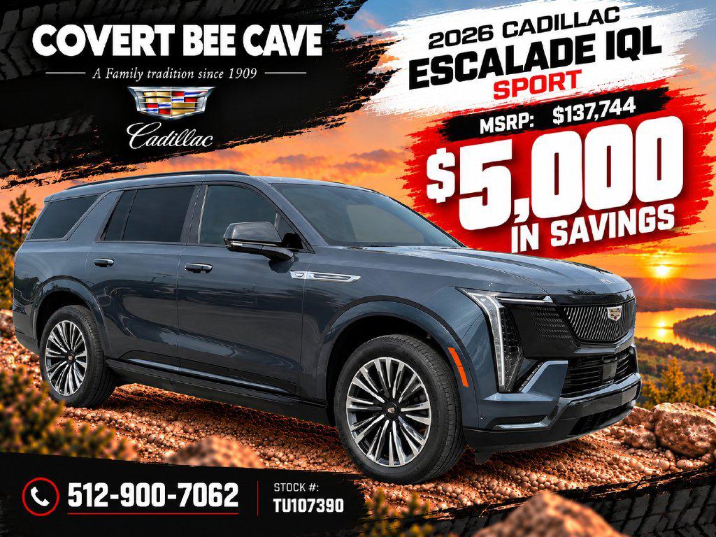 New 2026 Cadillac Escalade IQL Sport