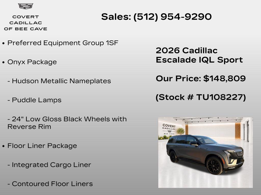 صورة 7 لـ 2026 Cadillac ESCALADE IQL SPORT