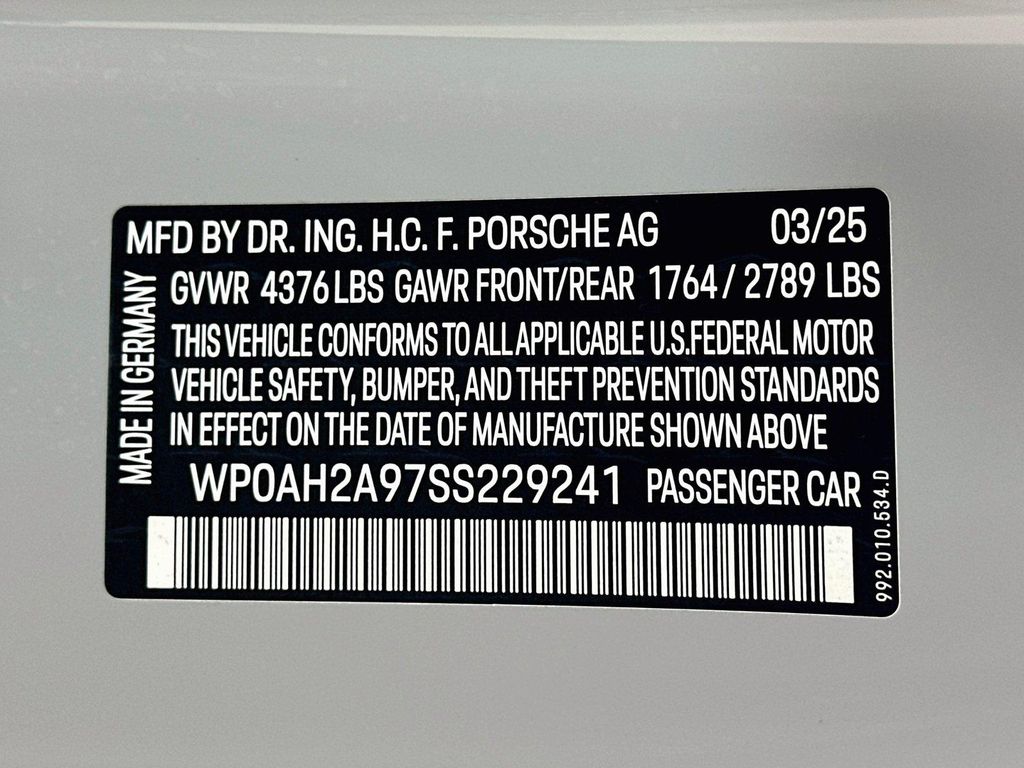 2025 Porsche 911 911 CARRERA S 缩略图 46