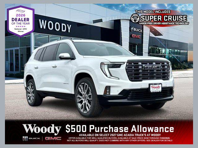 New 2027 GMC Acadia AWD Denali