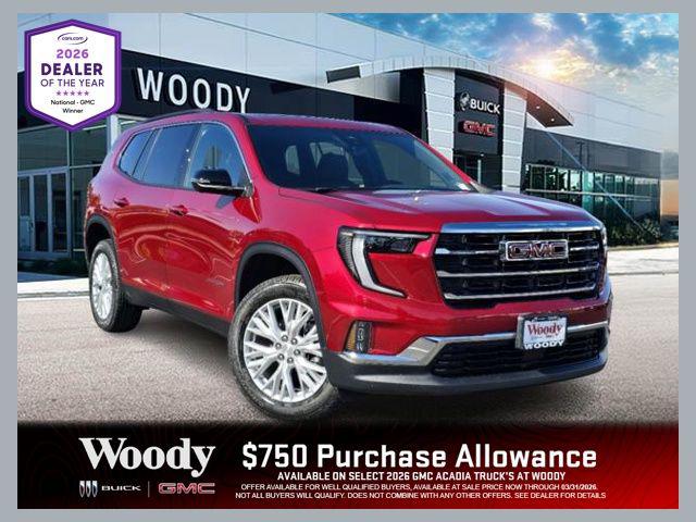 New 2026 GMC Acadia AWD Elevation