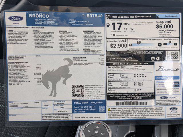 2026 FORD BRONCO HERITAGE EDITION 缩略图 18
