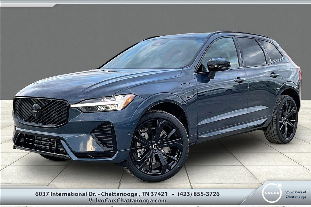 New 2026 Volvo XC60 Plug-In Hybrid Black Edition Ultra, T8 AWD Electric/Gasoline, Dark