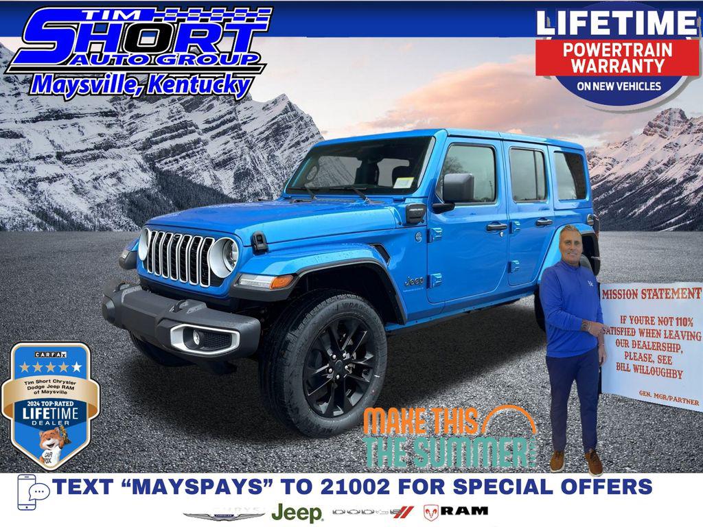 New 2025 Jeep Wrangler 4xe Sahara