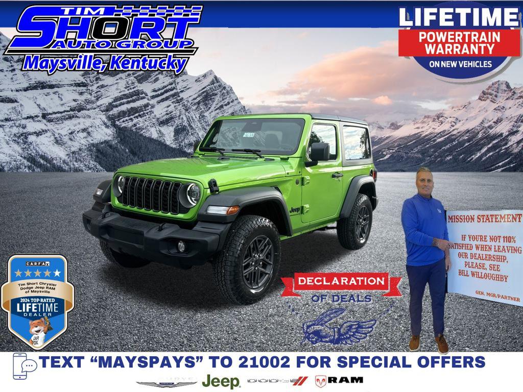 New 2025 Jeep Wrangler Sport S