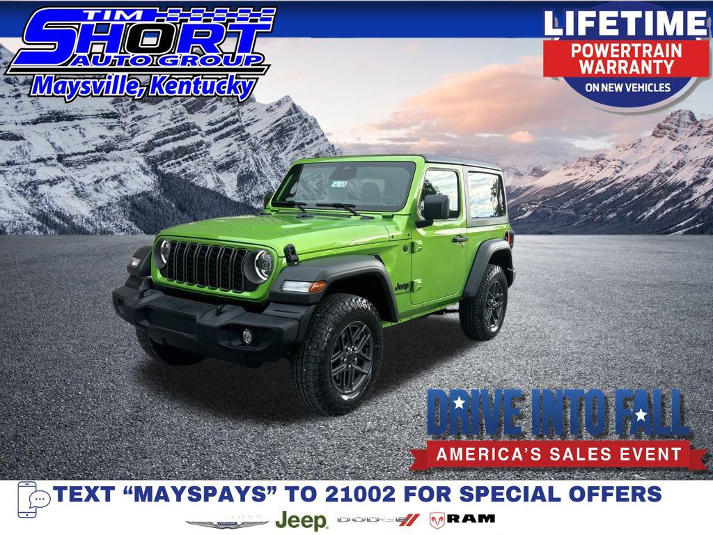 New 2025 Jeep Wrangler Sport S