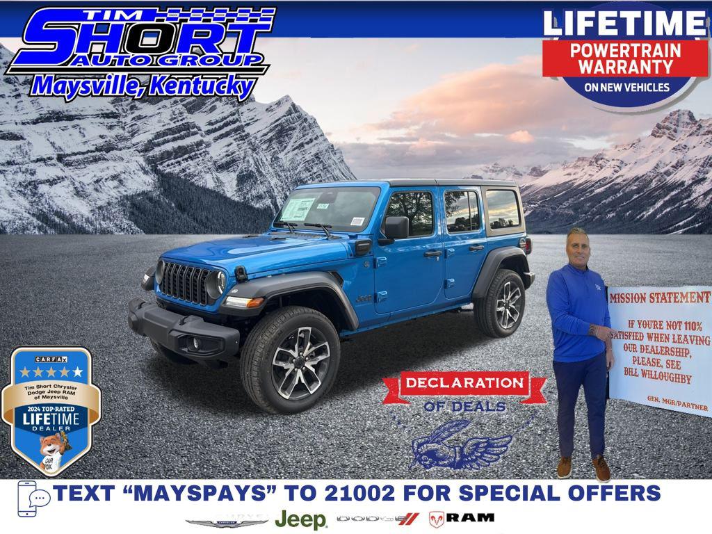 New 2025 Jeep Wrangler 4xe Sport S