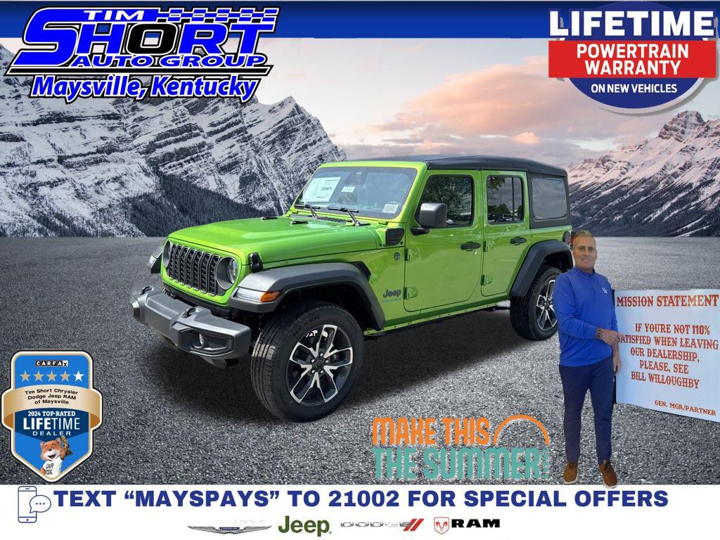 New 2025 Jeep Wrangler 4xe Sport S