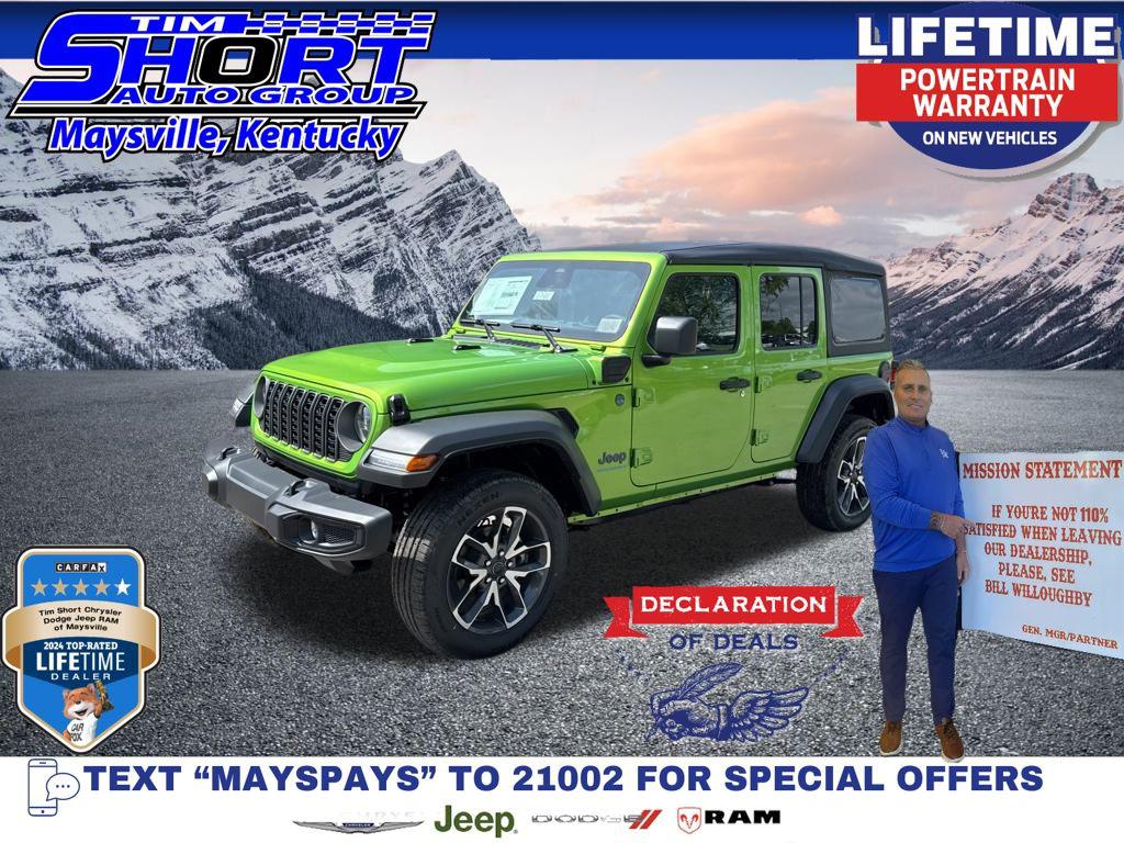 New 2025 Jeep Wrangler 4xe Sport S