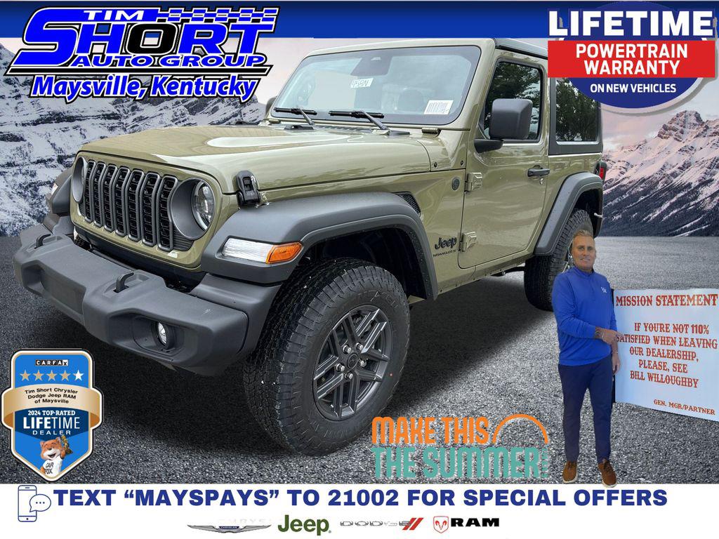 New 2025 Jeep Wrangler Sport S