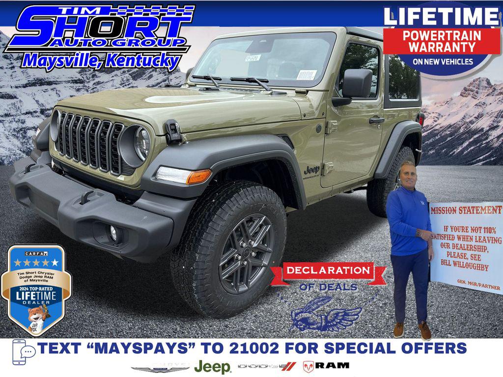 New 2025 Jeep Wrangler Sport S