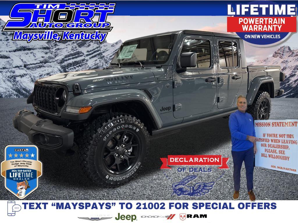 New 2026 Jeep Gladiator Willys 4x4