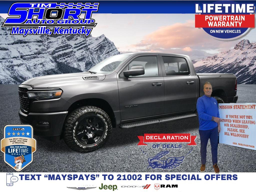 New 2026 RAM 1500 Warlock Crew Cab 4x4 5'7' Box