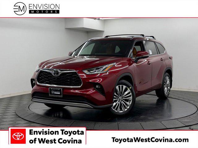 New 2026 Toyota Highlander Hybrid Platinum