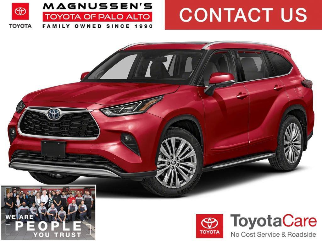 New 2026 Toyota Highlander Hybrid Platinum