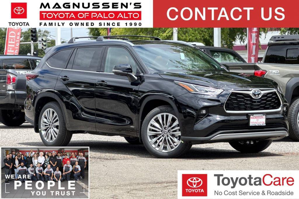 New 2026 Toyota Highlander Hybrid Platinum
