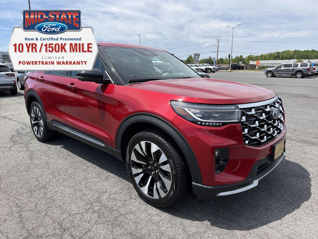 New 2026 Ford Explorer Platinum