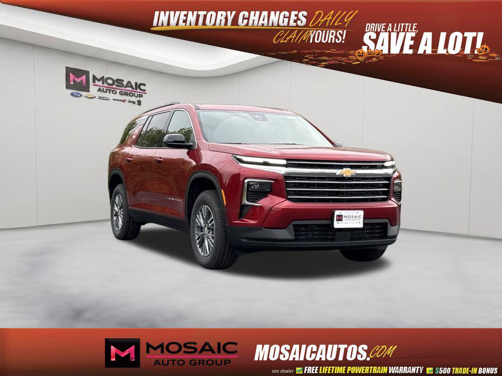New 2027 Chevrolet Traverse LT