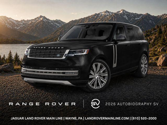 New 2026 Land Rover Range Rover P615 SV Black