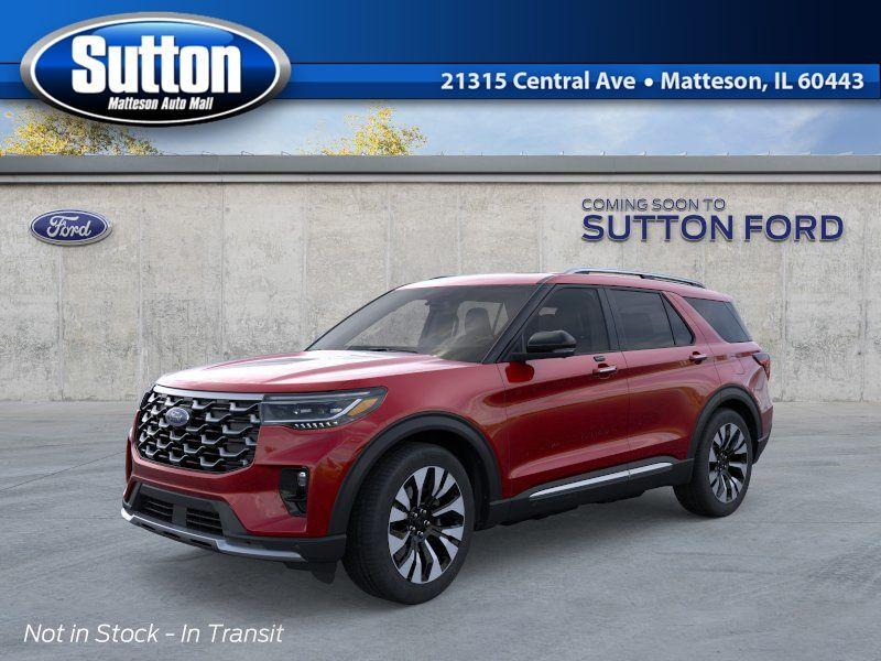 New 2026 Ford Explorer Platinum