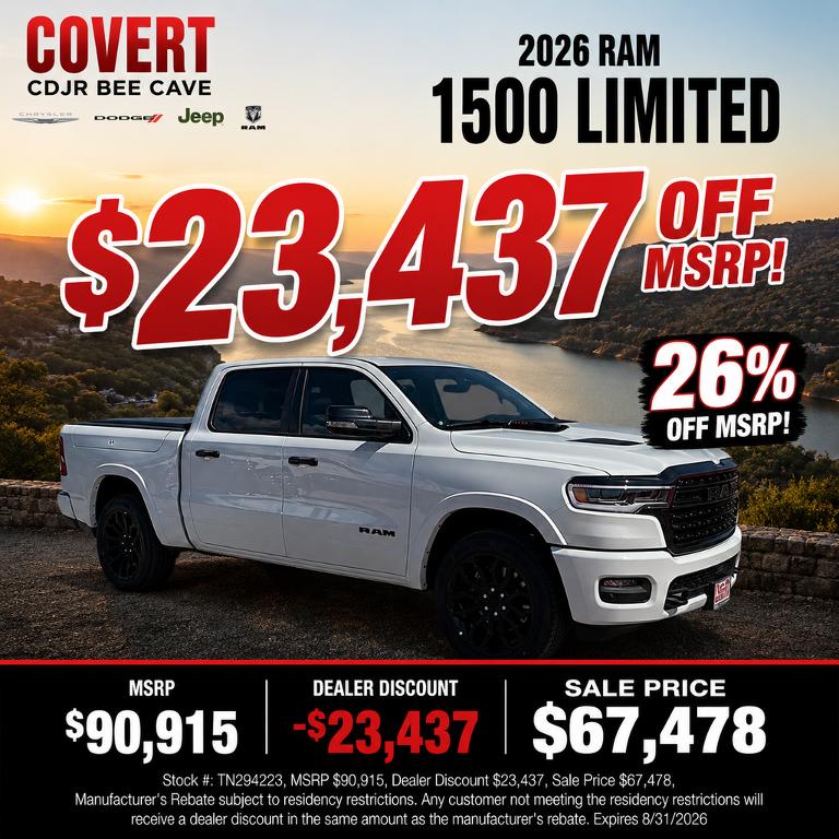 New 2026 RAM 1500 Limited