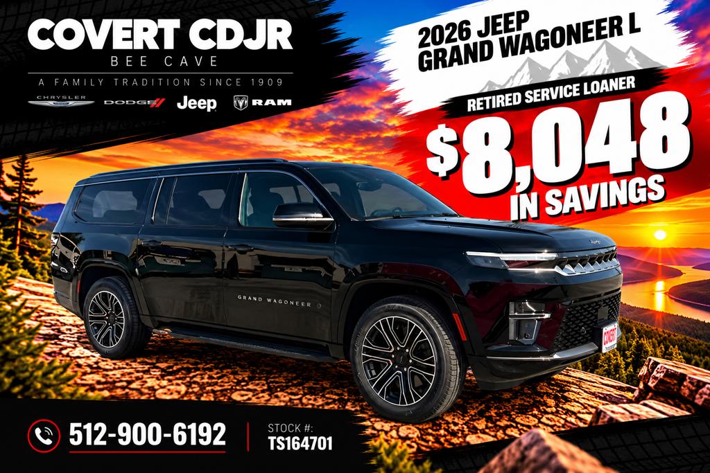 New 2026 Jeep Grand Wagoneer L Base