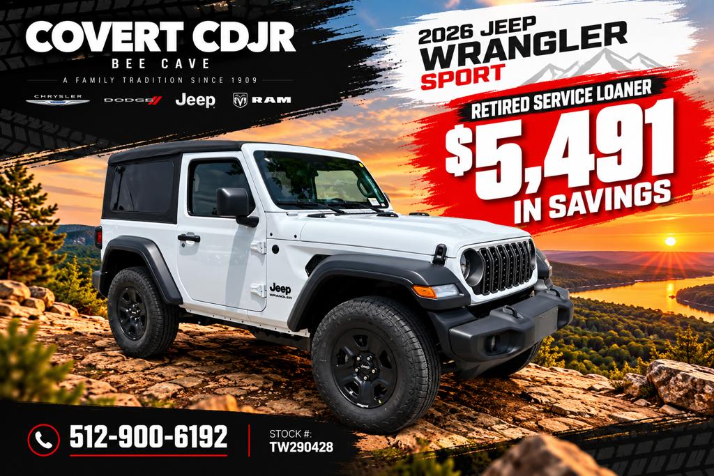 New 2026 Jeep Wrangler Sport
