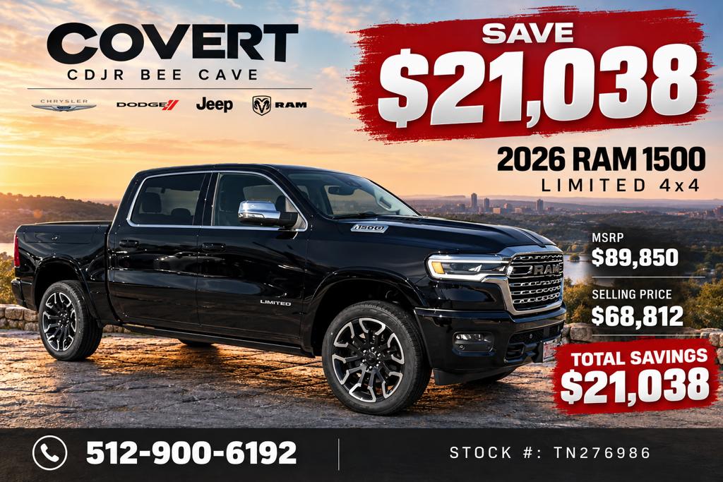 New 2026 RAM 1500 Limited