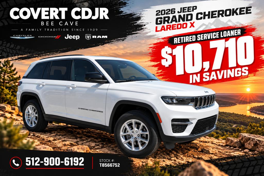 New 2026 Jeep Grand Cherokee Laredo X
