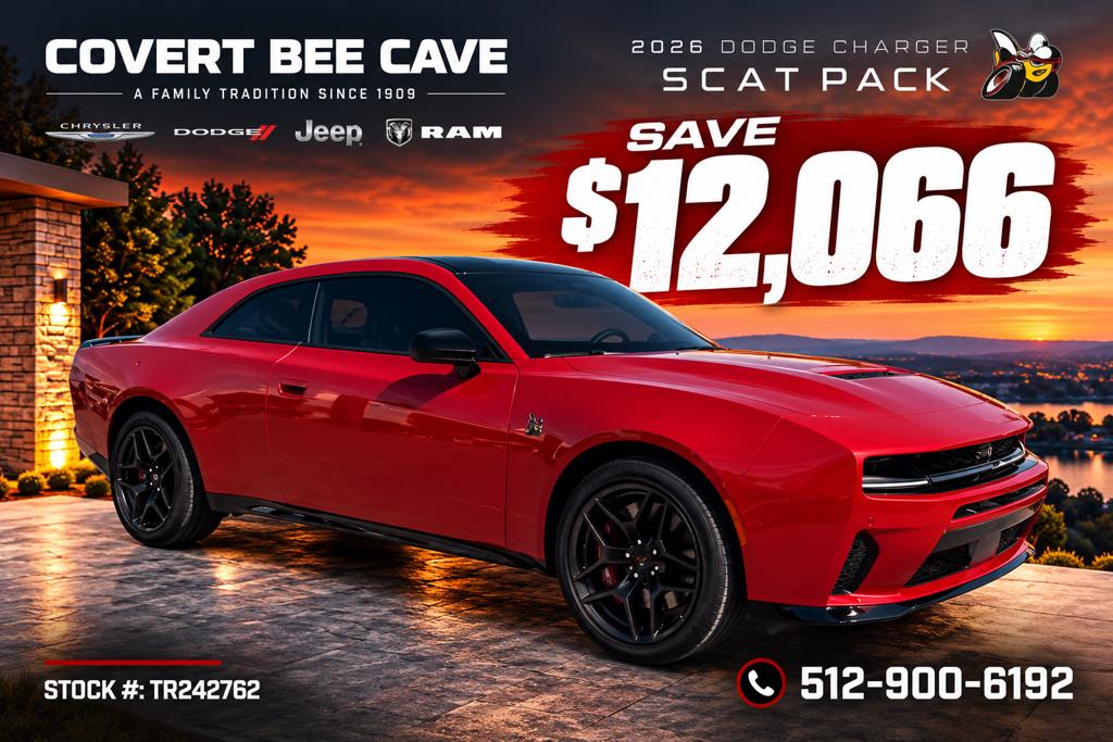 New 2026 Dodge Charger Scat Pack