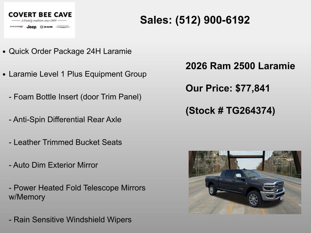 2026 RAM 2500 LARAMIE photo 6