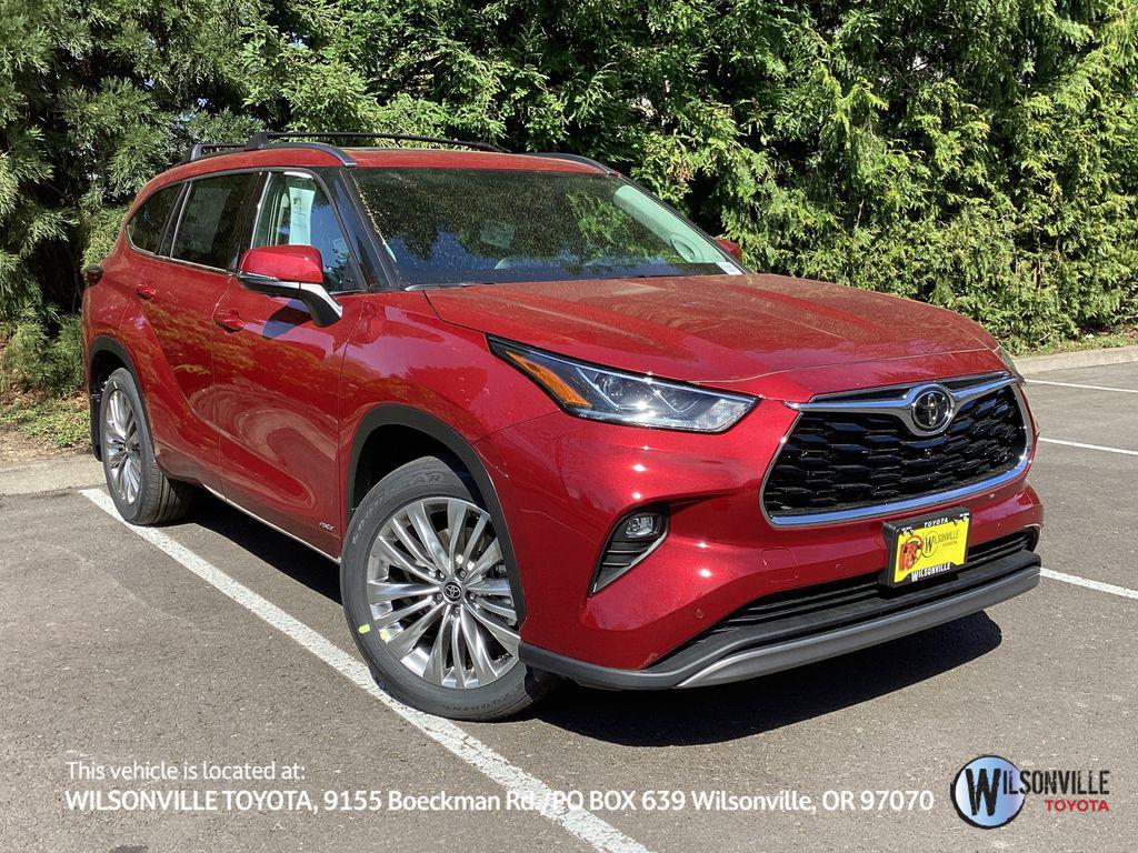 New 2026 Toyota Highlander Hybrid Platinum