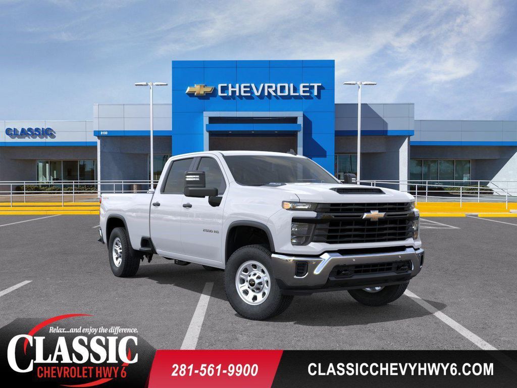 New 2026 Chevrolet Silverado 2500 Crew Cab, Long Bed, WT, 4WD
