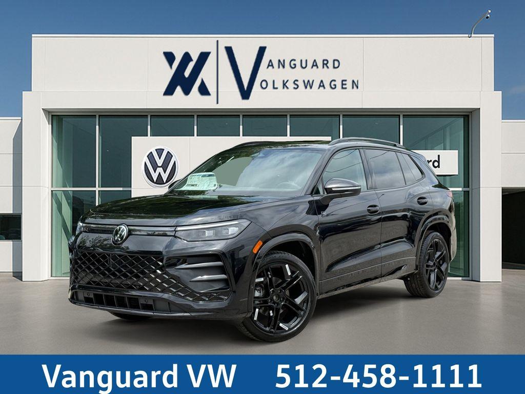 New 2026 Volkswagen Tiguan 2.0T SE R-Line Black