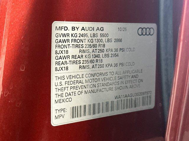 2025 AUDI Q5 2.0T QUATTRO PREMIUM — миниатюра 32