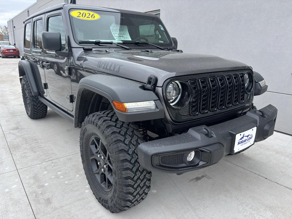 New 2026 Jeep Wrangler Willys