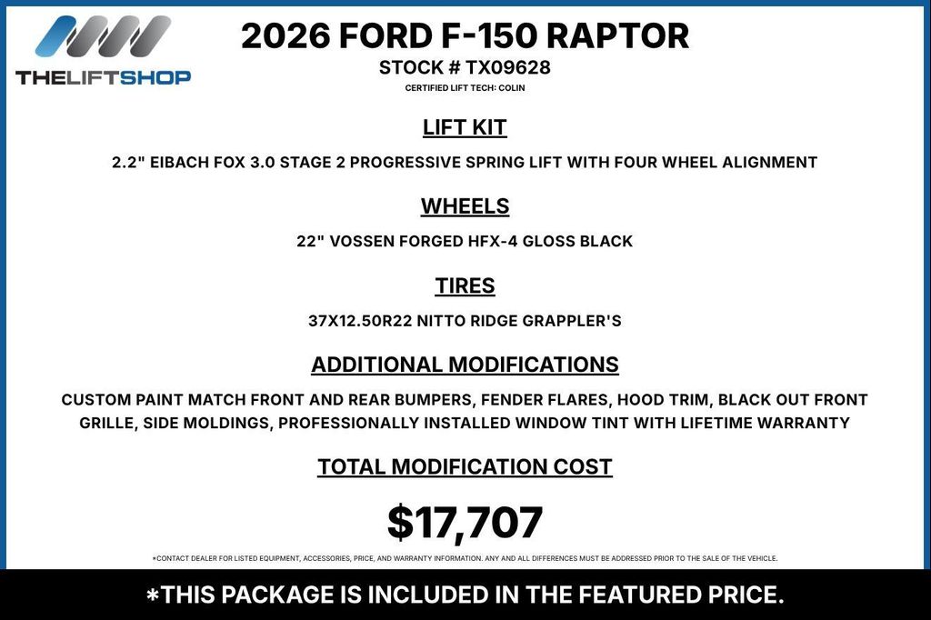 2026 FORD F-150 RAPTOR — фото 2