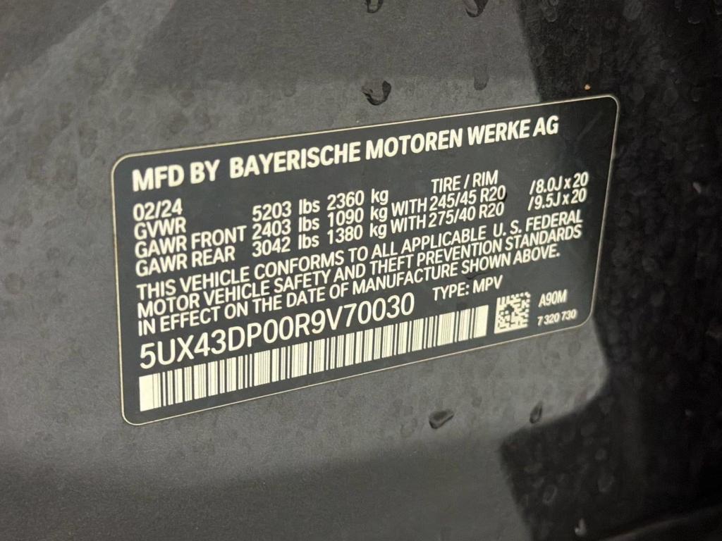 2024 BMW X3 SDRIVE30I 缩略图 24