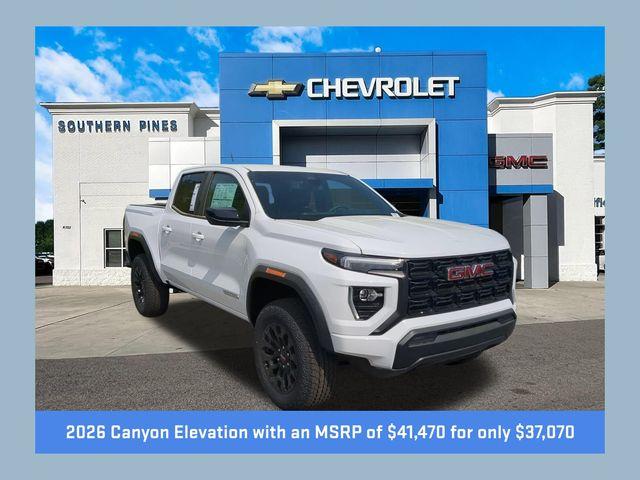 New 2026 GMC Canyon Elevation