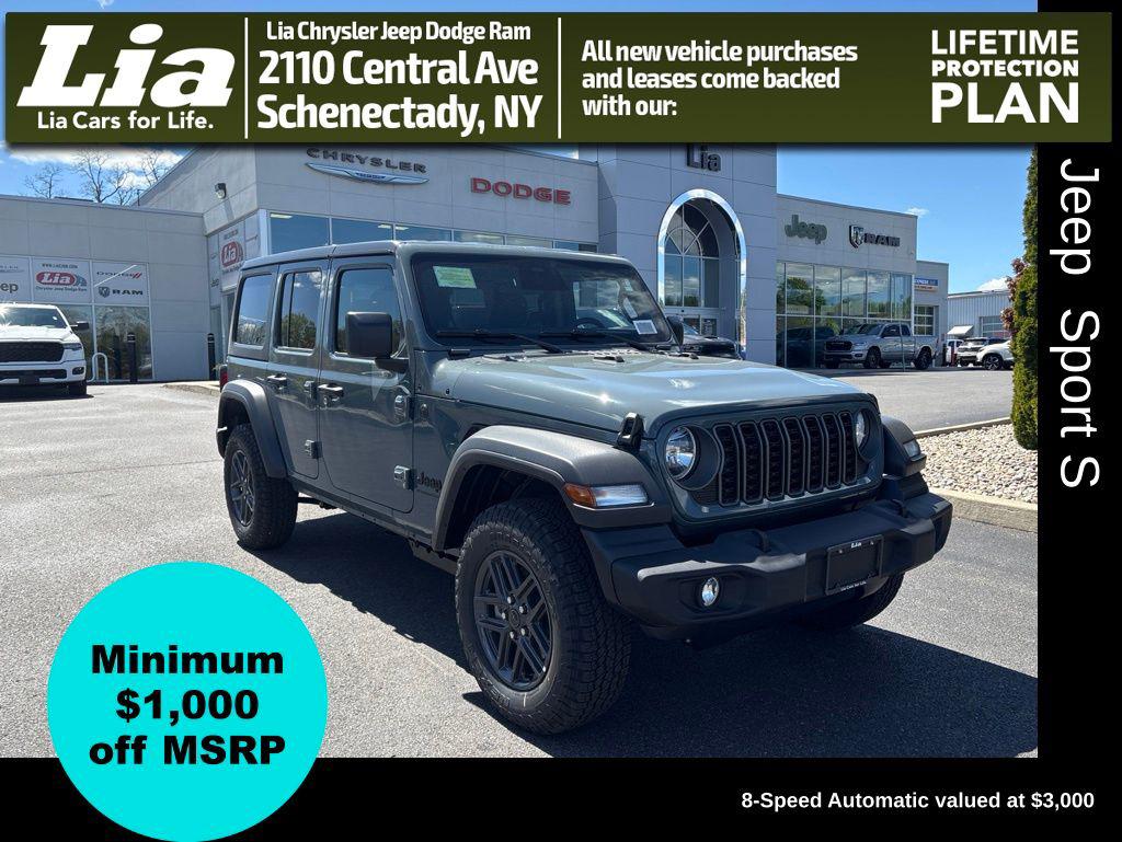 New 2026 Jeep Wrangler Sport S