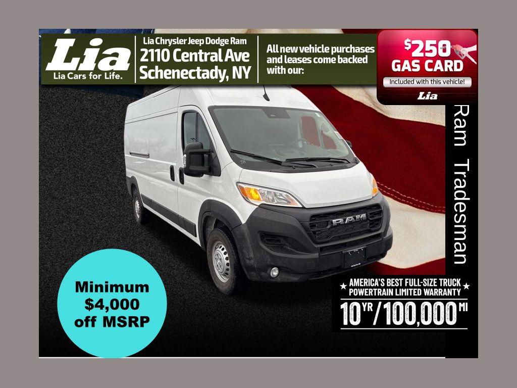 New 2026 RAM ProMaster 2500 Tradesman