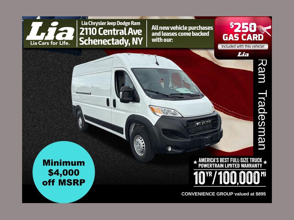 New 2026 RAM ProMaster 2500 Tradesman