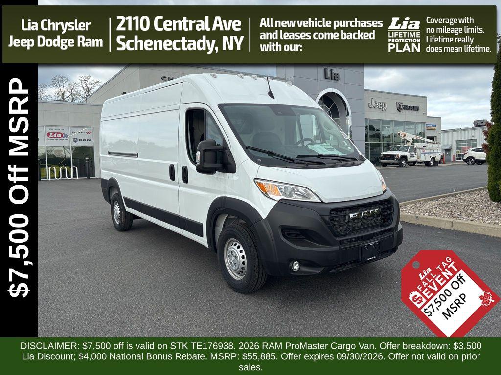 New 2026 RAM ProMaster 2500 Tradesman